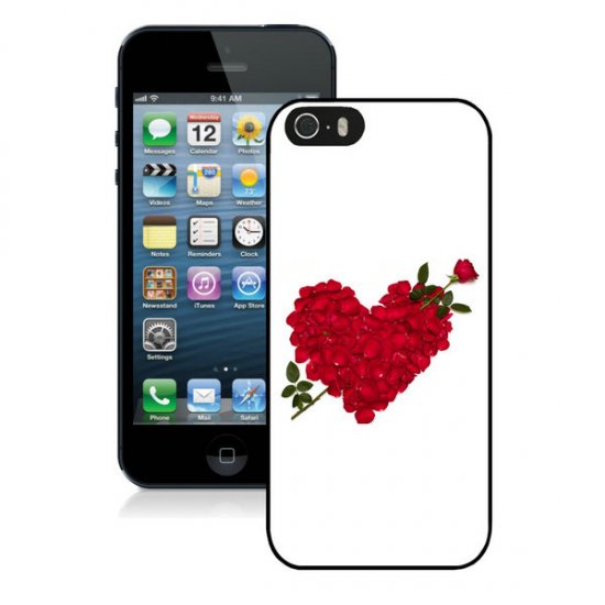 Valentine Rose Love iPhone 5 5S Cases CAT | Women - Click Image to Close